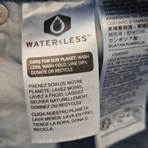 Womens 31 Workwear Outdoor Farm Western Straight Bootcut Jeans Levi's Premium - Picture 10 of 16